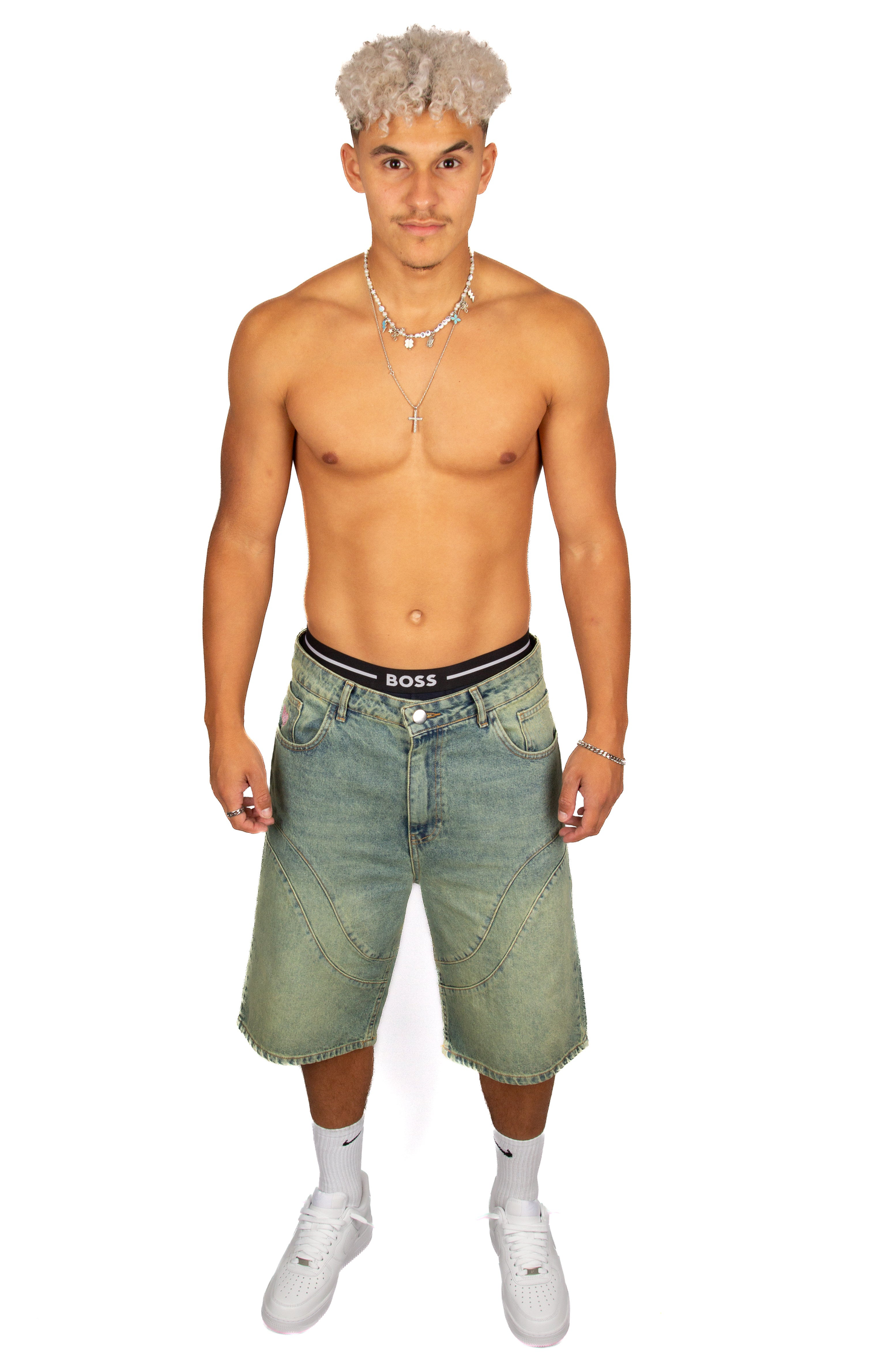WAVED JORTS