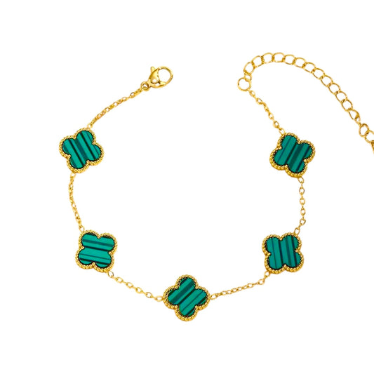 Green Clover Bracelet