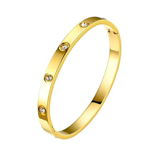 Crystal Bracelet Gold