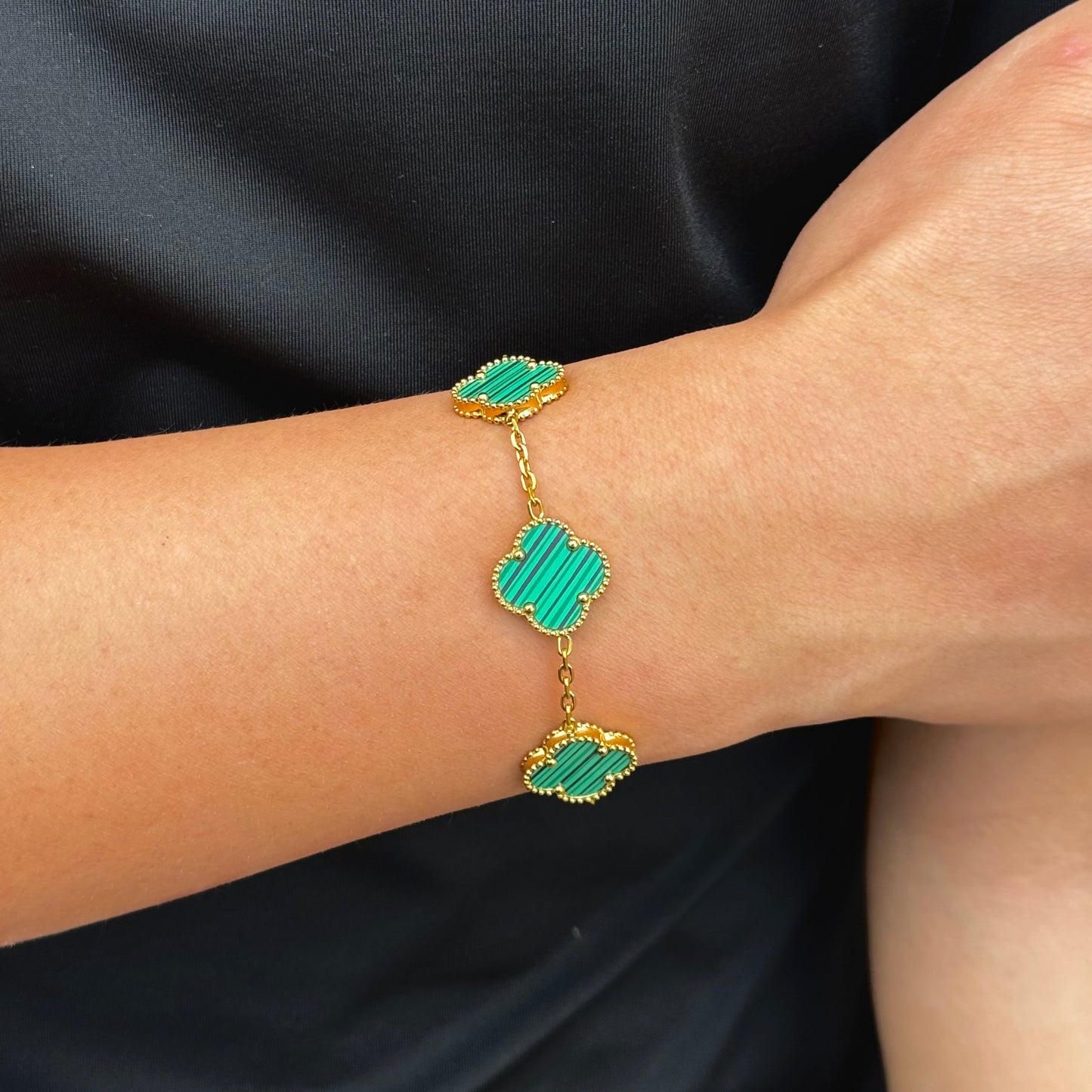 Green Clover Bracelet